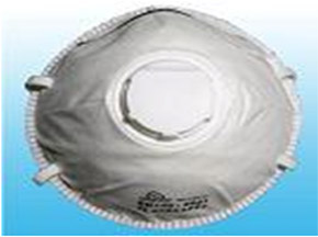 particulate respirator with valve